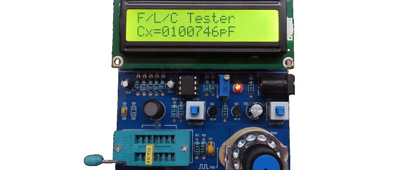 Projet Inverse #02 – Amélioration d'un kit LC-mètre (Projet Elektor gratuit)