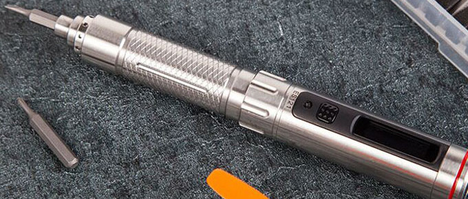 Tournevis électrique à commande intuitive ES121 (inox)