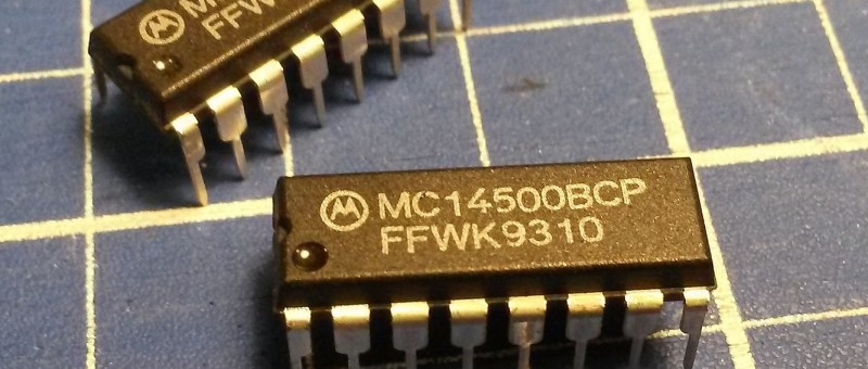 MC14500B : microprocesseur CMOS à un seul bit