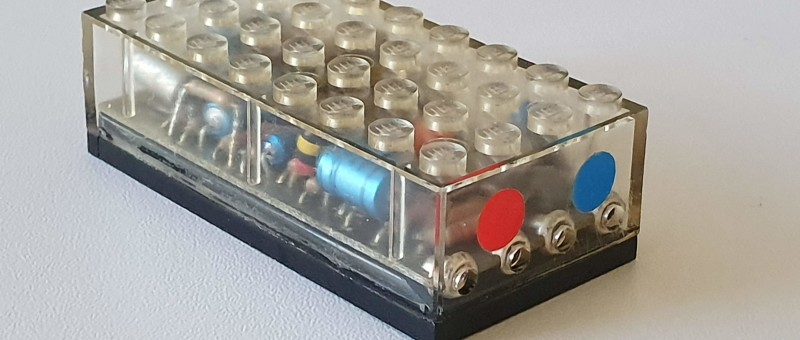 Coffret Lego électronique, millésime 1968