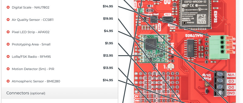 Circuits imprimés sur mesure avec SparkFun À La Carte