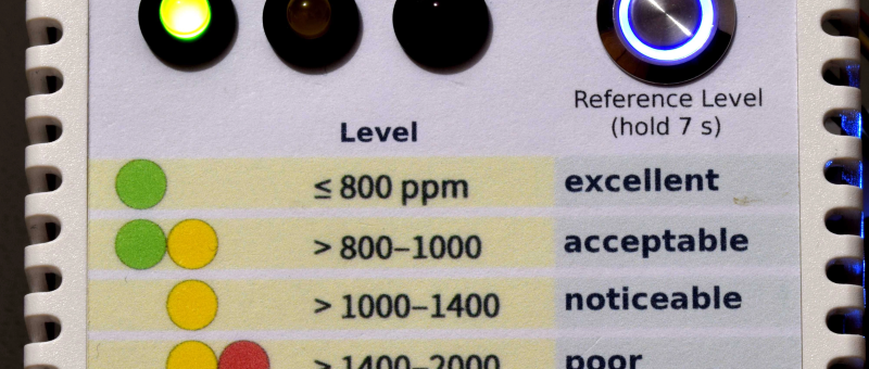 Détecteur de CO2 : CO2 Guard