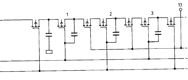 Composants à couplage de charge dans les oscilloscopes 