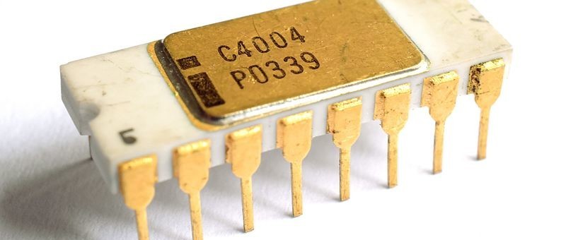 La naissance du microprocesseur : l'Intel 4004