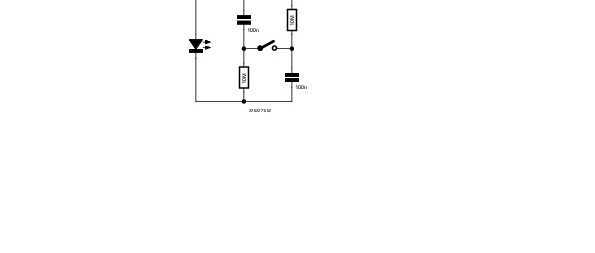 Clignotant à LED autochargeable