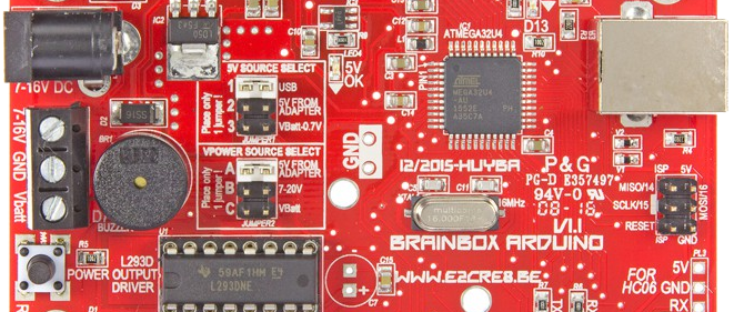 BrainBox AVR : Arduino amélioré par/pour les profs