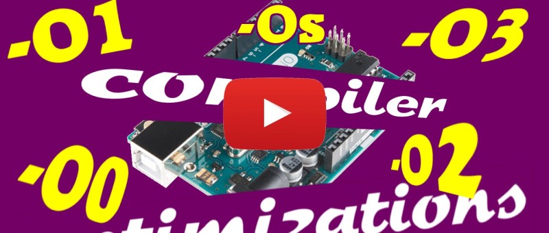 Optimisez la compilation Arduino, votre code sera allégé et plus rapide