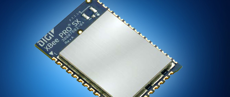 Mouser Electronics Now Shipping Digi International's XBee SX Modules