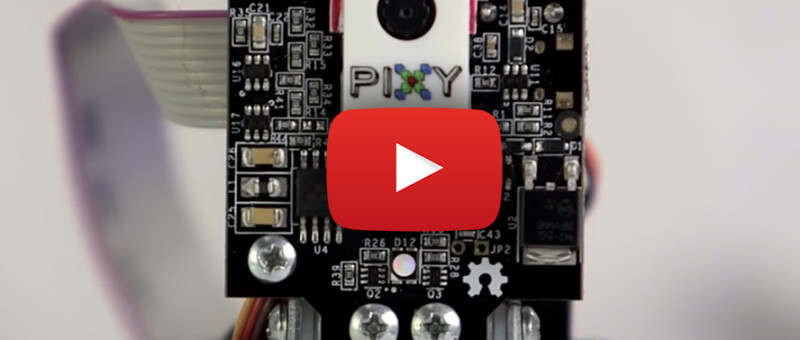 Pixy2 : reconnaissance rapide de formes et de couleurs mobiles