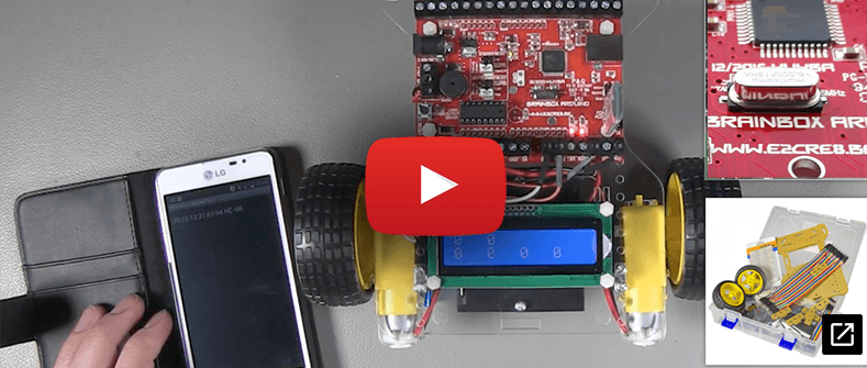 Kit Brainbox AVR : un robot éducatif Arduino sans fil 