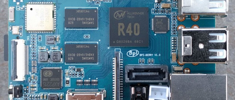 Banc d’essai : Banana Pi BPI-M2 Berry, l'interface SATA en plus