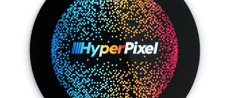 HyperPixel 2r écran tactile rond pour Raspberry Pi