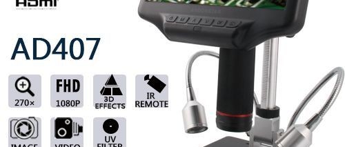 Banc d'essai : microscope USB Andonstar AD407