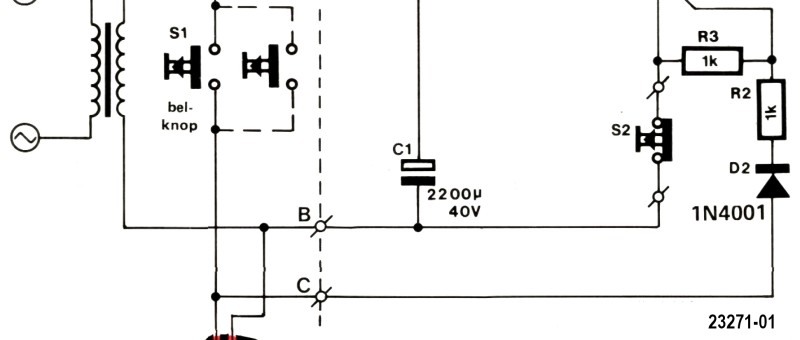 Retour des petits circuits : mémoire de sonnette