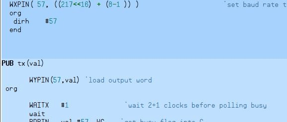 Application pratique du Propeller 2 de Parallax (4) : comment envoyer des chaînes de caractères