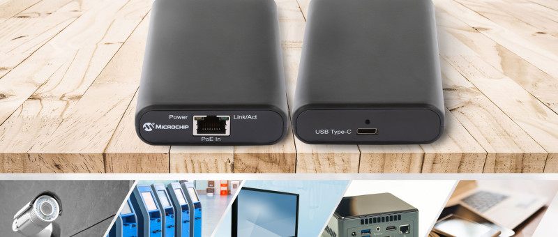 Adaptateur d’alim et de données Power over Ethernet vers USB-C normé  802.3bt