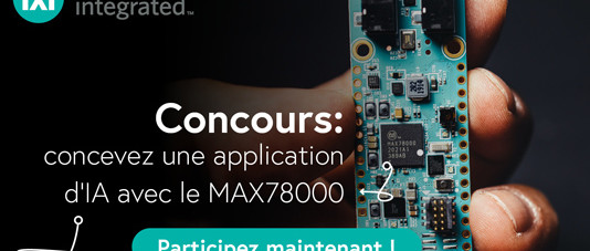 Participez au concours de conception d’IA pour MAX78000