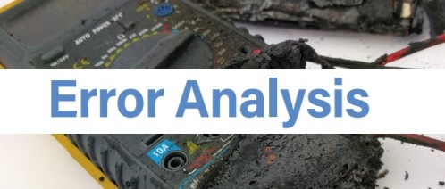 Analyse des erreurs : Le point de vue des professionnels et des fabricants en ingénierie