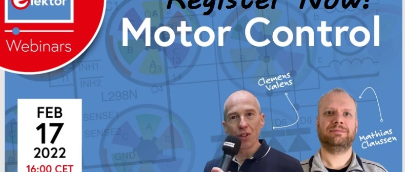 Webinaire sur les principes du pilote de moteur à pont en H : inscrivez-vous maintenant