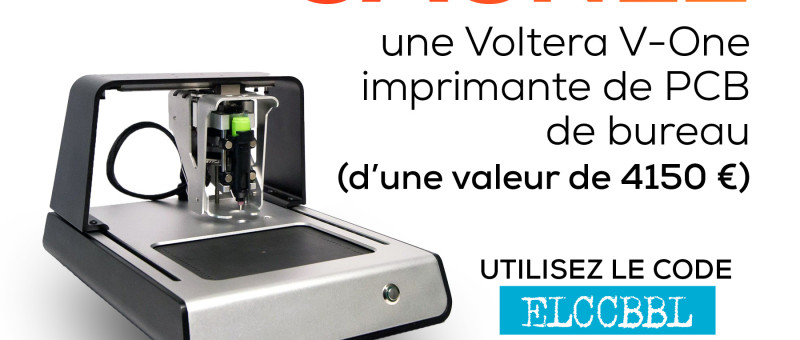 Gagnez une Voltera V-One Desktop PCB Printer