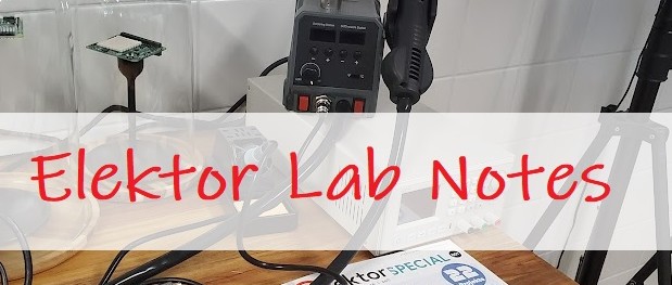 Elektor Lab Notes : Elektor X, un circuit secret et une mise à jour PCIM