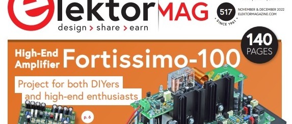 Elektor novembre/décembre : production et composants