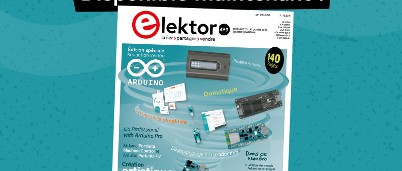 Maintenant disponible : Elektor Magazine, rédaction invitée Arduino.