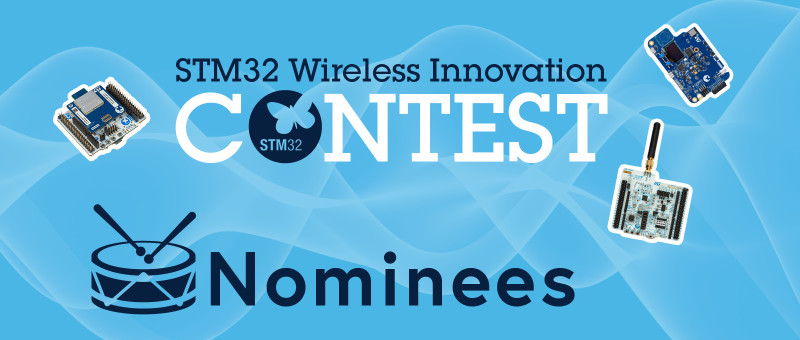 STM32 Wireless Innovation Design Contest : Les nominés
