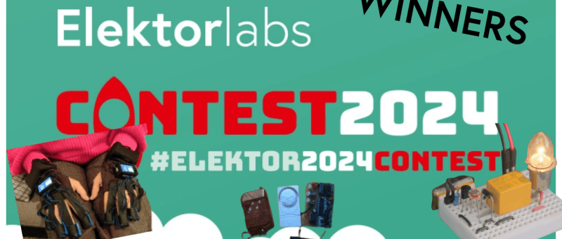 Elektor Labs Annonce les Gagnants du Concours de Projet 2024