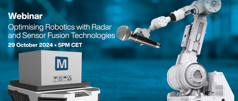 Webinaire : Optimiser la robotique avec les technologies de radar et de fusion de capteurs