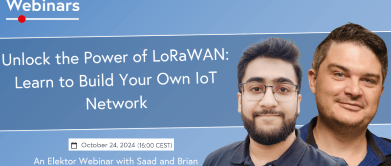 Exploitez la puissance de LoRaWAN : créez votre propre réseau IoT (Webinar)