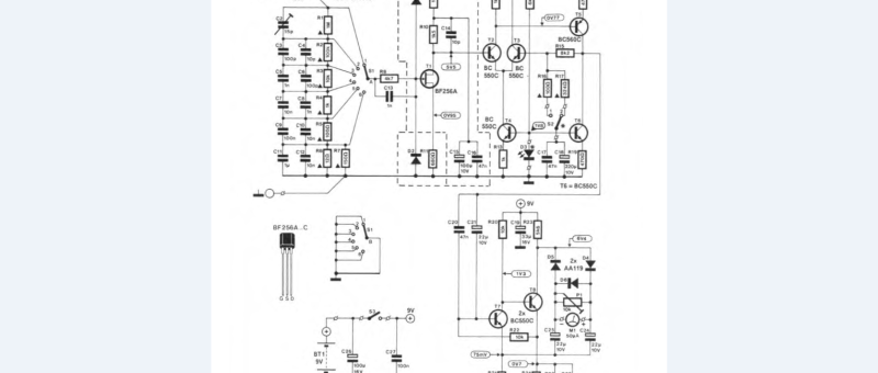Circuit : Un millivoltmètre simple pour tension alternative