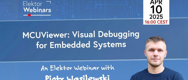 Webinaire : Débogage visuel pour systèmes embarqués avec MCUViewer