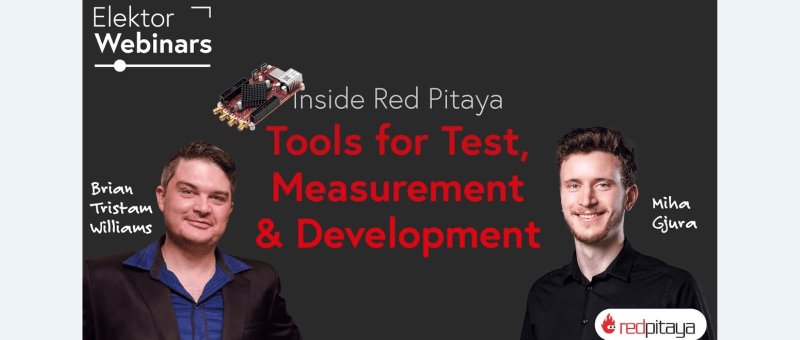 Tester, mesurer et développer avec Red Pitaya (Webinaire)