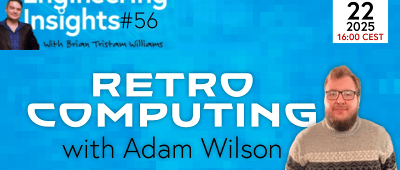 Informatique rétro avec Adam Wilson : redonner vie aux ordinateurs vintage — EEI #57