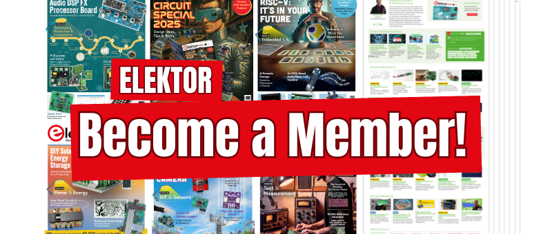 Nourrissez votre passion pour l’électronique grâce à un abonnement Elektor