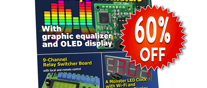 Elektor GOLD Membership @ 60% OFF