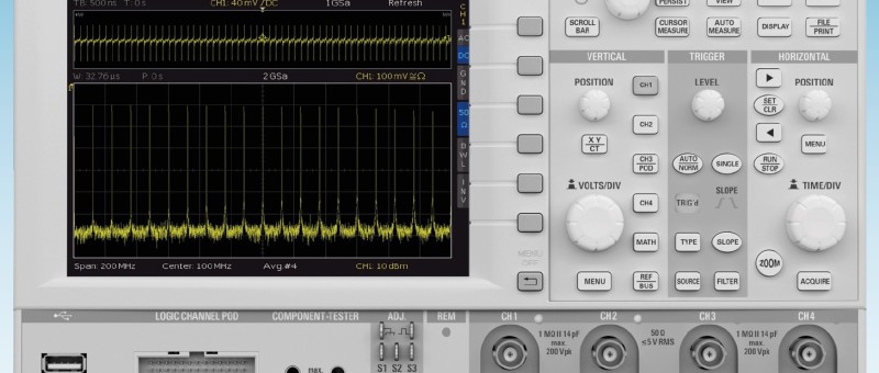 fonction FFT des oscilloscopes
