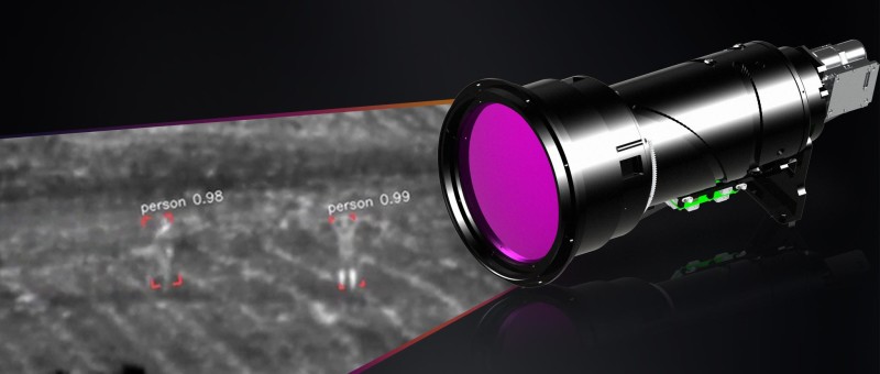 Module de caméra Neutrino SX8-ISR 35-700 de Teledyne FLIR destiné aux systèmes d'observation terrestre qui utilisent l'intelligence artificielle