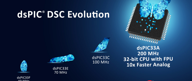 Microchip Technology lance la famille dsPIC33A pour des systèmes embarqués plus performants