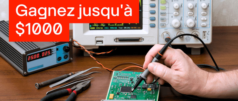 DigiKey : Concours tirage au sort annuel Back2School