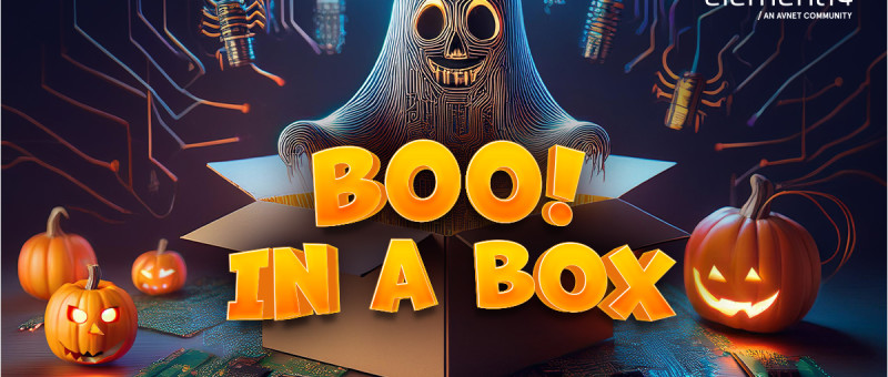 Concours de conception sur le thème d’Halloween par la communauté element14 