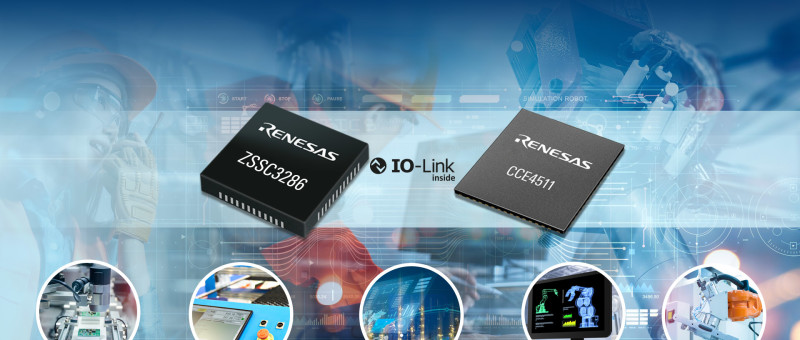 Renesas Electronics Corporation Répond à la Croissance du Marché IO-Link avec de Nouveaux Circuits Intégrés