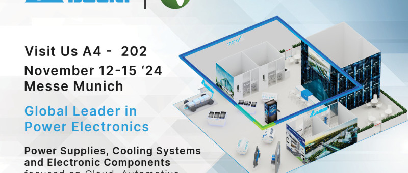 Delta dévoile des solutions énergétiques innovantes à Electronica 2024