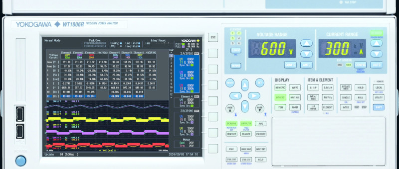 WT1800R : Analyseur de Puissance Haute Performance pour Applications Énergétiques