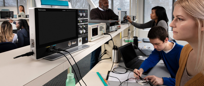 Tektronix propose des prix spécifiques pour les oscilloscopes destinés à l'éducation