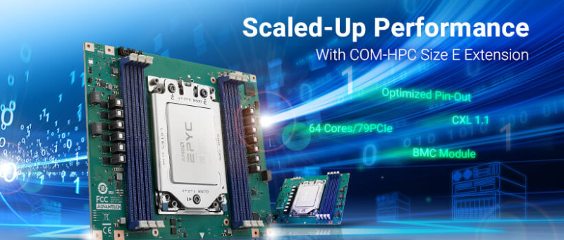 Advantech lance le module COM-HPC SOM-E781 avec processeur AMD EPYC Embedded
