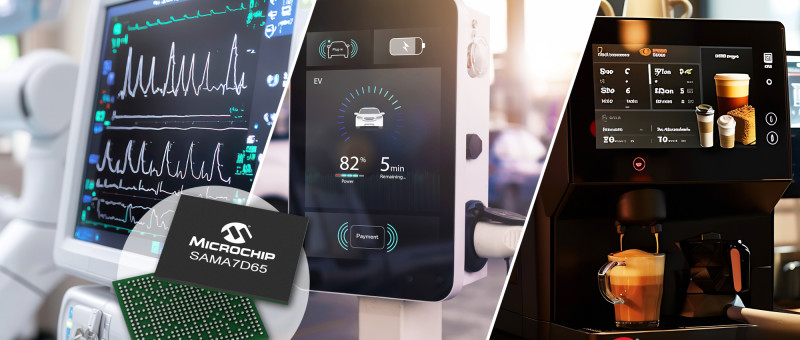 Portefeuille de MPU SAMA7D65 de Microchip Technology