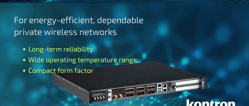 Amélioration de la solution 5G par Kontron, Napatech et Truminds
