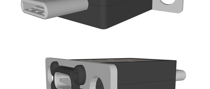 Connecteur de test fiable CC-USB3.1C-PLUG pour USB Type-C haute vitesse